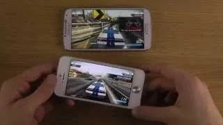 Samsung Galaxy S4 vs. iPhone 5 iOS 7 Final Public - Gaming Performance Comparison Review