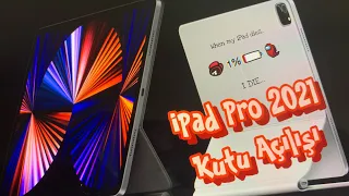 M1 işlemcili iPad PRO 2021 Tablet Kutu Açılımı