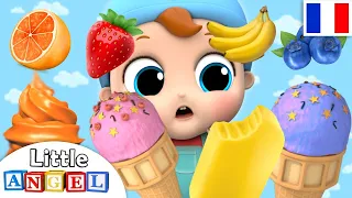 Comptine Bébé Louis et le Camion de Glaces - Apprendre les Fruits en Français