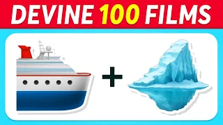 Devine 100 FILMS en ÉMOJIS 🎥🍿🧠 Quiz Émojis 2024