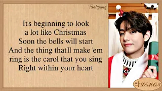BTS V It's Beginning To Look A LotLike Christmas Lyrics