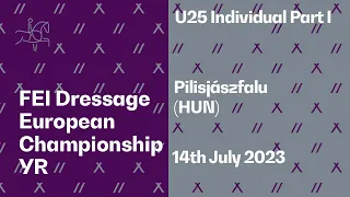 🔴 LIVE | U25 Individual Part I - FEI Dressage European Championship for U25