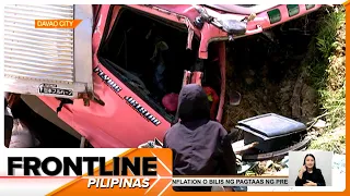 Driver, patay matapos mahulog sa kanal ang minamanehong truck | Frontline Pilipinas