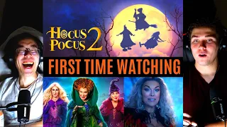 REACTING to *Hocus Pocus 2* A NEW GENERATION?? (First Time Watching) Halloween Movies