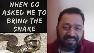 WHEN CO ASKED ME TO BRING THE SNAKE😂 | MAJOR VIVEK JACOB | 9&11 PARA SF