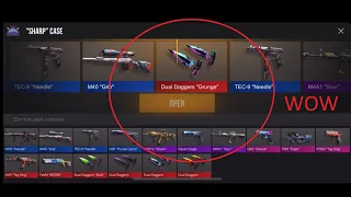 Standoff 2 / Big Case Opening / 10 Sticker + 15 Sharp Case / CRAZY KNIFE DROP