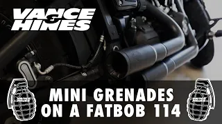 Putting Mini Grenades On My Harley Davidson Fatbob 114 Softail M8