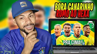 ♫ VAI CANARINHO, VAI BRASIL!!! | Paródia Melodia Alucinógena - Niack, DJ AK BR (REACT)