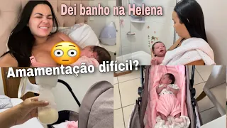 NOSSA MANHÃ COM A BABY | 2 SEMANAS DE VIDA DA HELENA