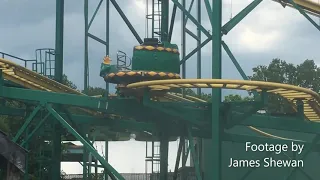 Non Copyright off ride of Ragin' Cajun at Six Flags America