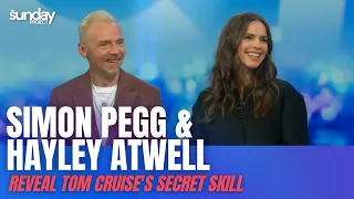 Simon Pegg & Hayley Atwell Reveal Tom Cruise's Secret Skill