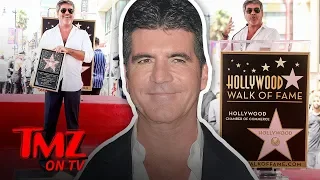 Simon Cowell Gets A Hollywood Walk Of Fame Star! | TMZ TV