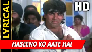 Haseeno Ko Aate Hain Kya Kya Bahane With Lyrics | Udit Narayan | Lahoo Ke Do Rang | Akshay Kumar