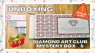 Spoilers Ahead!! Unboxing my Diamond Art Club Mystery Box #5 🤩