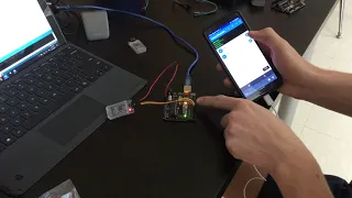 Controlling an LED with HM-10