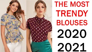 THESE BLOUSES IN TRENDS! THE MOST BEAUTIFUL BLOUSES! Fashion Blouses 2020/2021 # 27