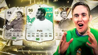 Opening The 3 GUARANTEED ICONS Pack!!!