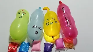 Making Slime with Funny Balloons - Satisfying Slime video