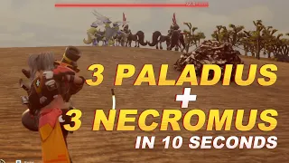 DEFEAT 3 PALADIUS + 3 NECROMUS IN 10 SECONDS | Palworld