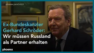 phoenix persönlich: Gerhard Schröder zu Gast bei Inga Kühn