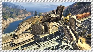GTA 5 Mods - Can This Stop The TRAIN?? Extreme TRAIN Testing (GTA 5 Mods Gameplay)