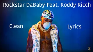 Rockstar (Clean - Lyrics) DaBaby Feat. Roddy Ricch