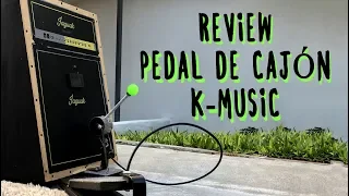 PEDAL DE CAJÓN K-MUSIC | O mais barato da internet, será que funciona? (REVIEW)