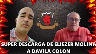 Eliezer Molina le tira con todo a Luis Davila Colon