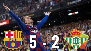 HIGHTLIGT LA liga. Barca vs Real Betis. 5-2 (07-11-2020)