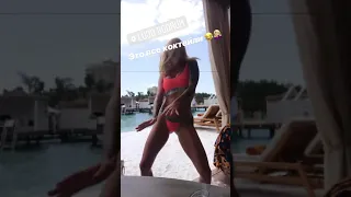 Ирина Морозюк танцует