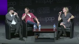 Alexander Calvert, Osric Chau, OZ Comic Con 2019 - 1