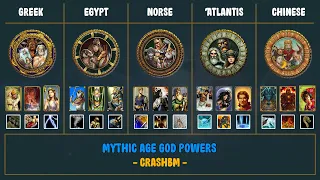 Mythic Age God Powers | Age of Mythology