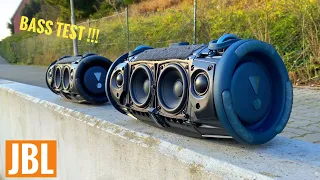 2x JBL XTREME 3 - BASS TEST !!! 100% VOLUME [LFM]