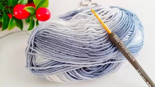 UNBELIEVABLE! You will never regret watching this crochet knitting pattern.crochet stitch