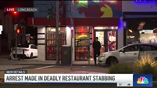 Arrest made in deadly stabbing in Long Beach