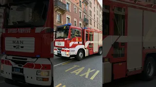Alarme pour les sapeurs-pompiers de Genève