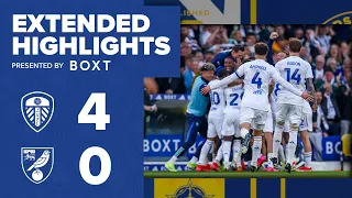 Extended highlights | Leeds United 4-0 Norwich City (Agg: 4-0) | EFL Championship Play-off