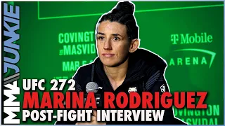 Marina Rodriguez: 'I have to be next' for title shot after win | UFC 272