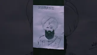 Sanu Kehndi : Akshay Kumar (Kesari) Sketch Status #Shorts 😃🔥✌