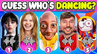 🔊GUESS MEME & WHO'S DANCING🎵| Tenge, Lay Lay, Salish Matter, Elsa, MrBeast, Pomni, Freddy