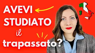 TRAPASSATO (indicativo e congiuntivo) ITALIANO: Come si Forma? Quando si Usa? Grammatica italiana 🇮🇹