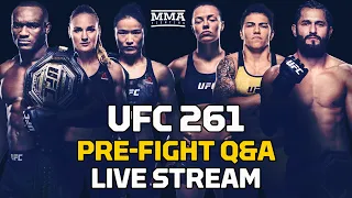 UFC 261: Usman vs. Masvidal 2 Pre-Fight Q&A Live Stream - MMA Fighting