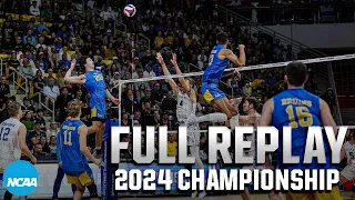 UCLA vs. Long Beach State: 2024 NCAA men's volleyball championship | FULL REPLAY