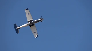 Hellenic Air Force Daedalus Demo Team in Athens Flying Week 2017 4K