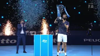 Medvedev wins ATP Finals title