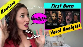 Vocal Coach Reacts to First Burn - Hamilton | WOW! They were...