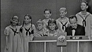 What's My Line? - Trapp family choir; Tony Randall [panel] (Jul 3, 1960)