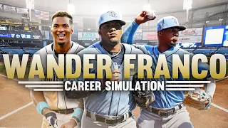 WANDER FRANCO'S MLB CAREER SIMULATION IN MLB THE SHOW 21 | NEXT MLB SUPERSTAR??