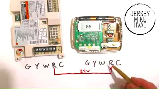 Thermostat Wiring at Control Boards