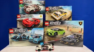 LEGO SPEED CHAMPIONS all sets from January 2020 wave